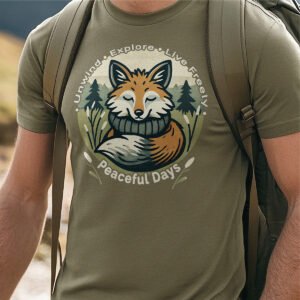 Peaceful Days - Unisex Organic Cotton T-Shirt